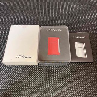 エステーデュポン(S.T. Dupont)のST.DUPONT マキシジェット ターボライター red(タバコグッズ)