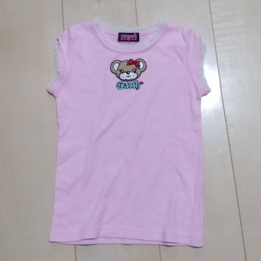 EARTHMAGIC(アースマジック)の26  アースマジック  マフィーT120 キッズ/ベビー/マタニティのキッズ服女の子用(90cm~)(Tシャツ/カットソー)の商品写真