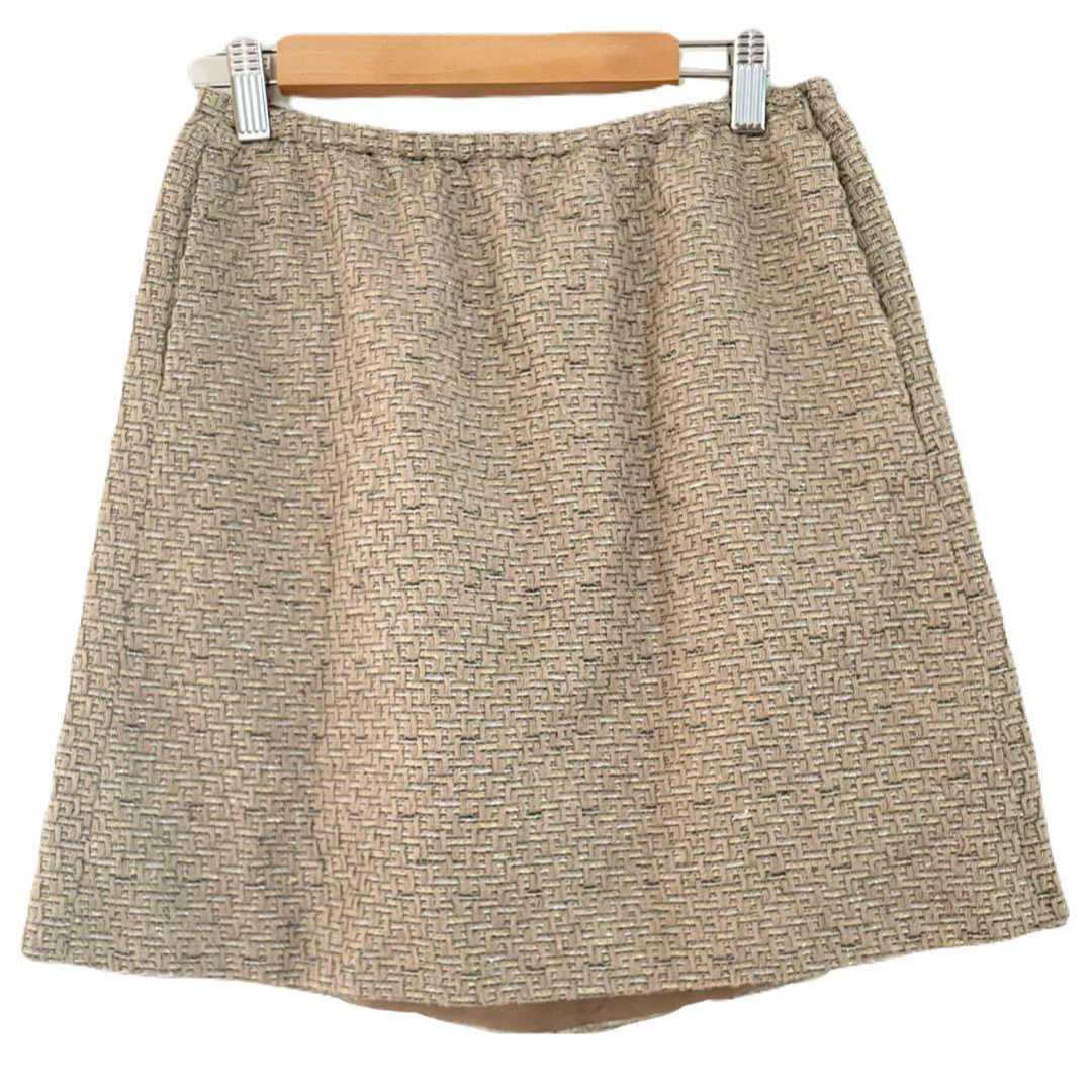 Drawer(ドゥロワー)のユナイテッドアローズ Drawer ドゥロワー ツイード スカート レディースのスカート(ひざ丈スカート)の商品写真