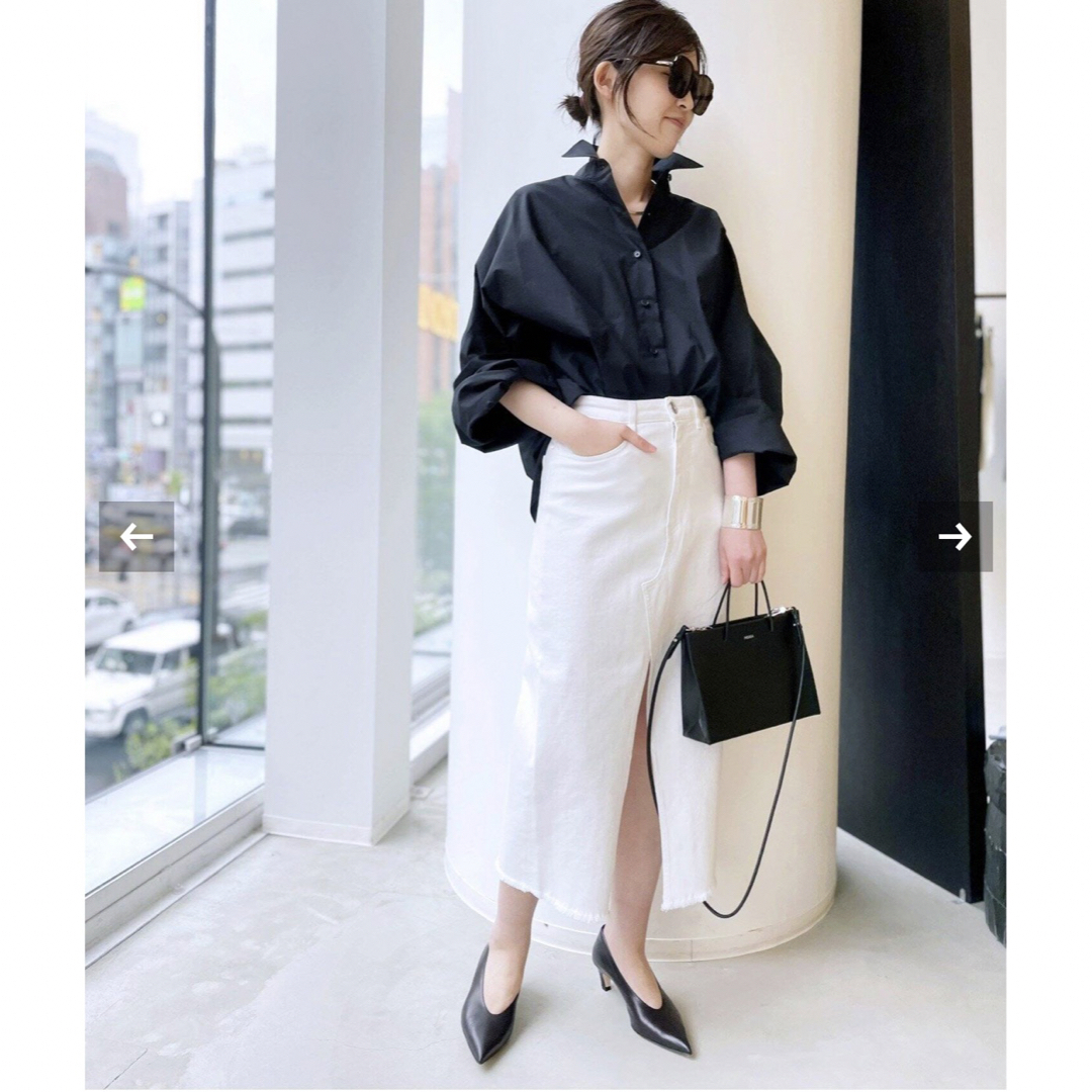 L'Appartement DEUXIEME CLASSE(アパルトモンドゥーズィエムクラス)のL'Appartement GENTLEWOMAN SHIRT レディースのトップス(シャツ/ブラウス(長袖/七分))の商品写真