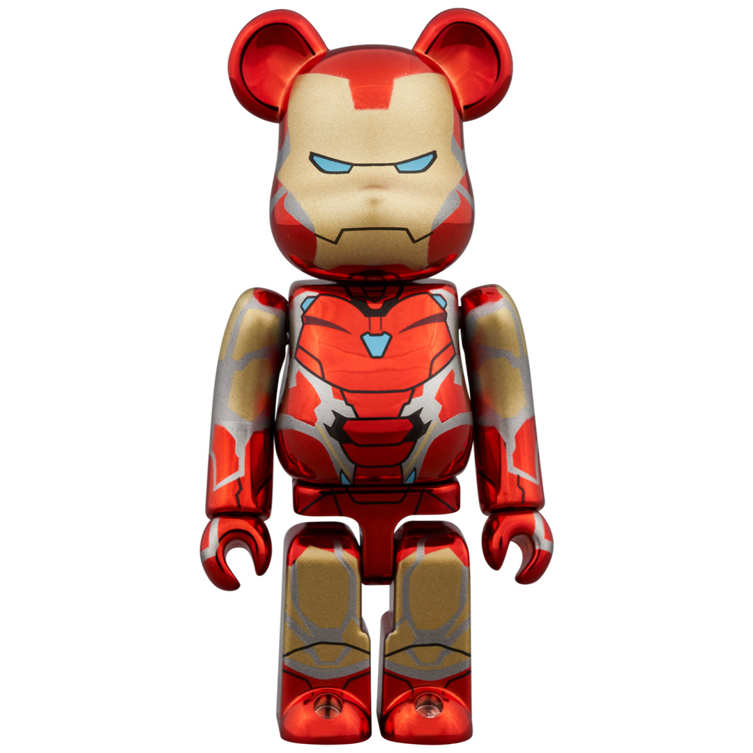 MEDICOM TOY(メディコムトイ)の新品 BE@RBRICK IRON MAN MARK85 CHROME 400% エンタメ/ホビーのおもちゃ/ぬいぐるみ(キャラクターグッズ)の商品写真