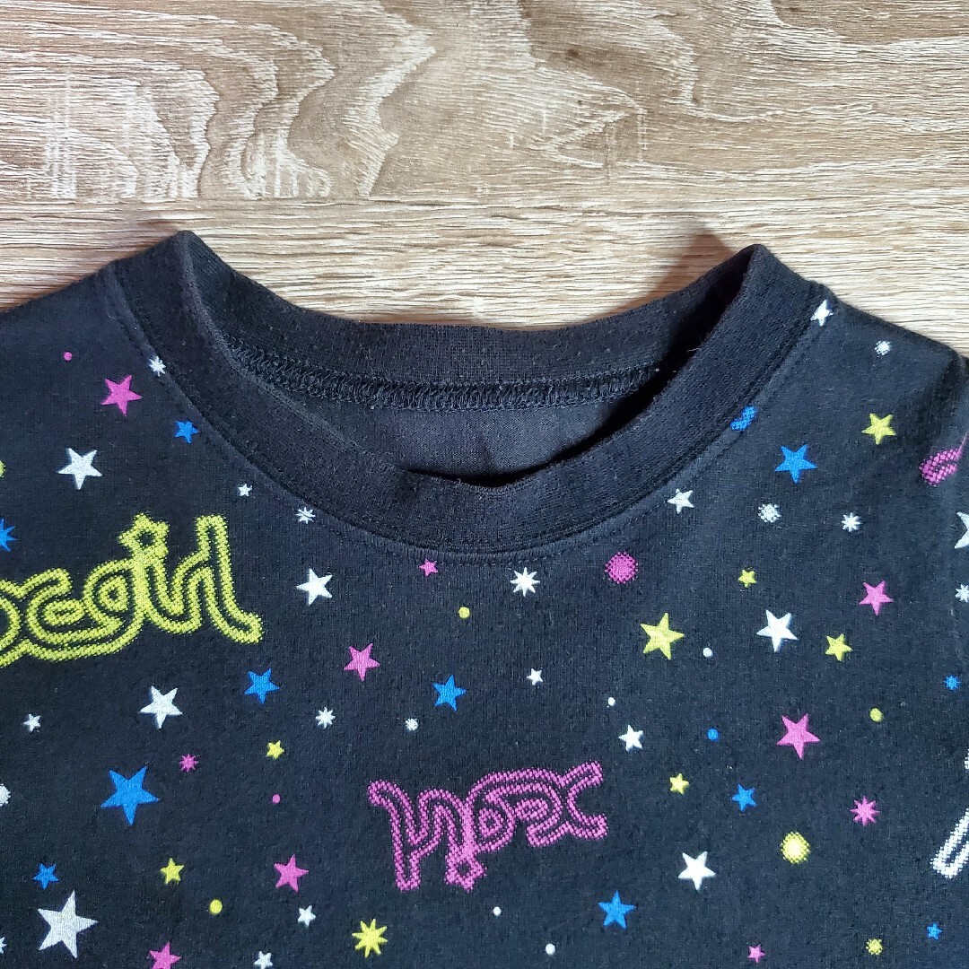 X-girl Stages(エックスガールステージス)のXgirl　Tシャツ　110 キッズ　エックスガール　5T キッズ/ベビー/マタニティのキッズ服女の子用(90cm~)(Tシャツ/カットソー)の商品写真