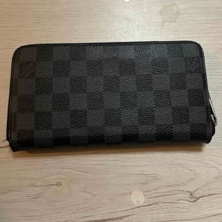 LOUIS VUITTON - ルイヴィトン　長財布　ダミエ　黒