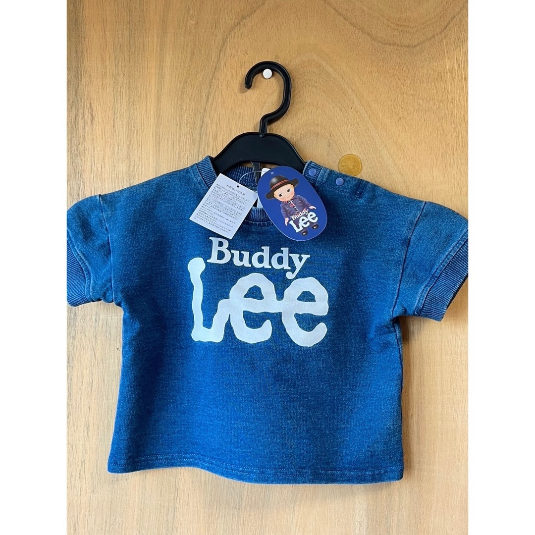 Buddy Lee(バディーリー)のBuddyLee ベビー服 男の子 デニム生地 新品 80cm 夏服  キッズ/ベビー/マタニティのベビー服(~85cm)(シャツ/カットソー)の商品写真