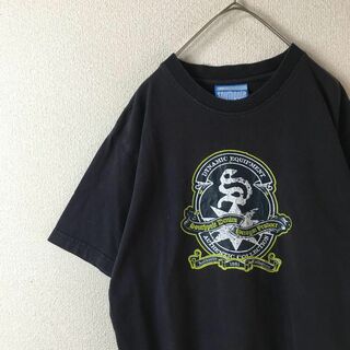 R1South Pole サウスポール　Tシャツ 半袖　Mメンズ 黒(Tシャツ/カットソー(半袖/袖なし))