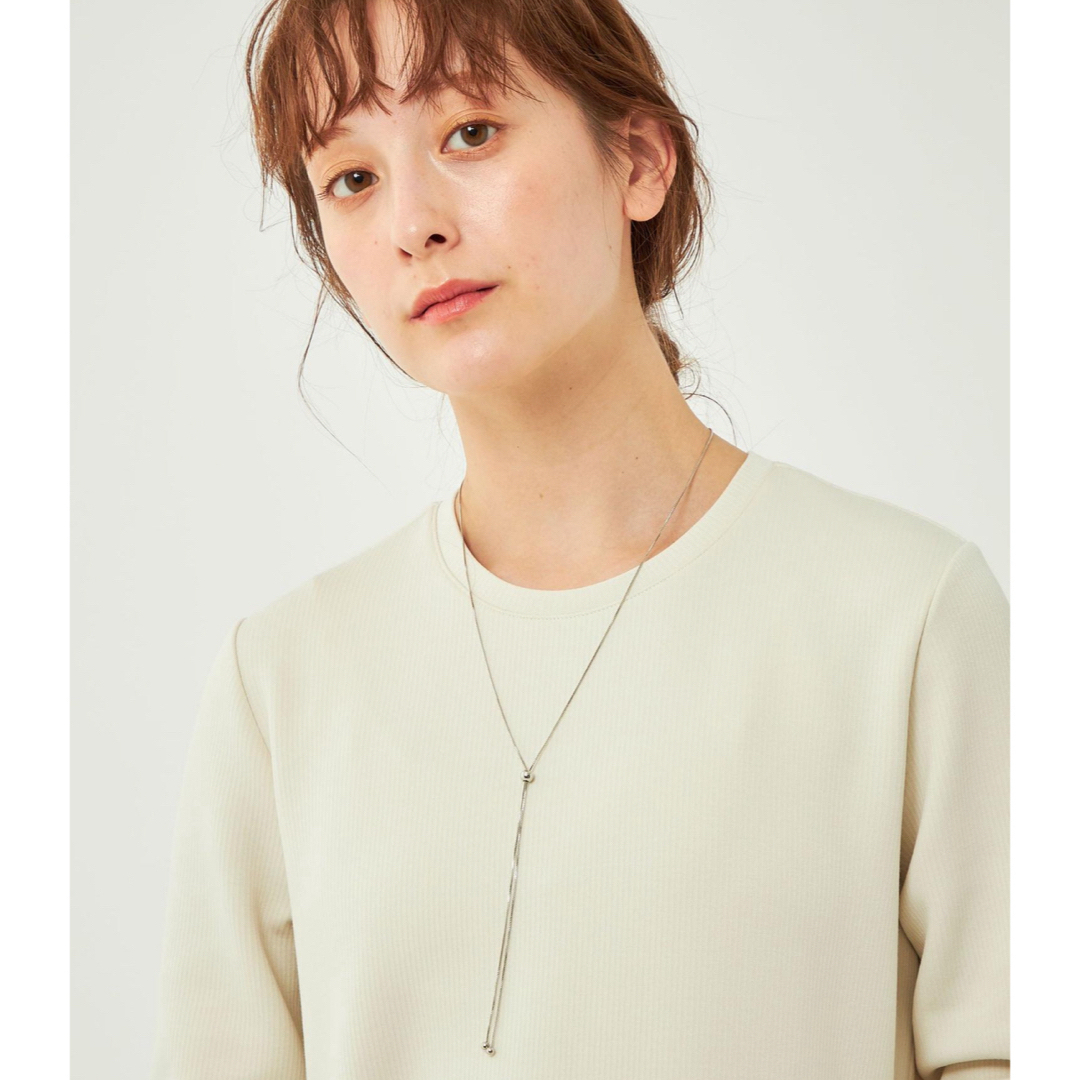 UNITED ARROWS green label relaxing(ユナイテッドアローズグリーンレーベルリラクシング)の【未使用】2WAY ミニボール スライドネックレス レディースのアクセサリー(ネックレス)の商品写真