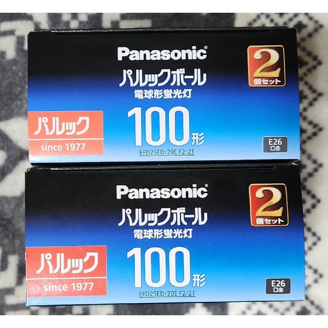 Panasonic(パナソニック)のPanasonic 電球型蛍光灯 パルックボール クール色 100形 E26口金 インテリア/住まい/日用品のライト/照明/LED(蛍光灯/電球)の商品写真