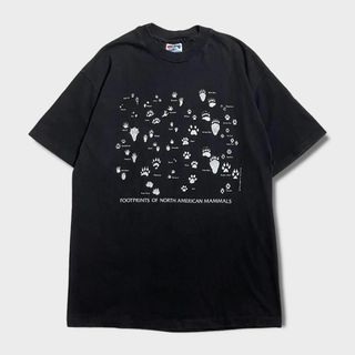 VINTAGE - 90年代　アニマルTシャツ　コピーライト　シングルステッチ　古着