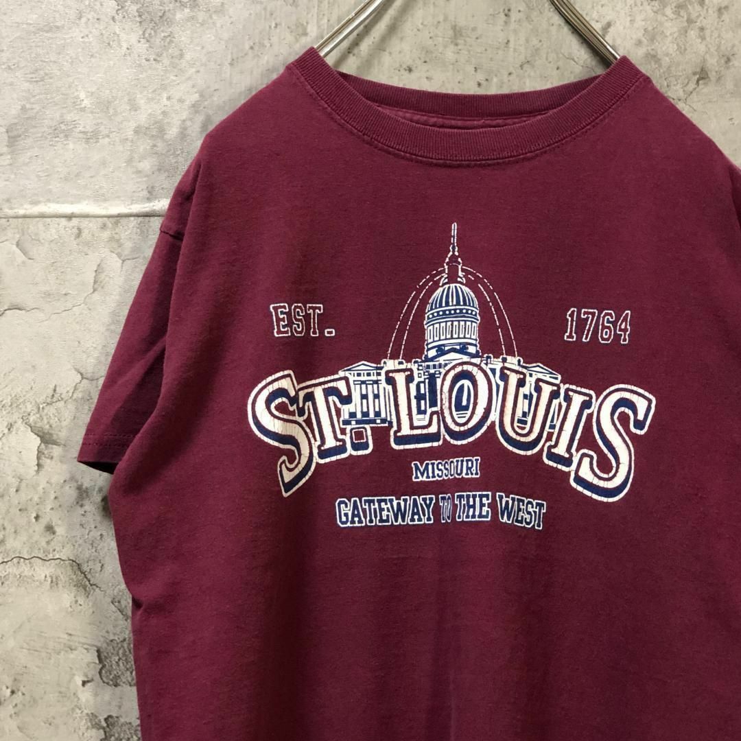 St Louis Gateway West アメリカ輸入 アーチ Tシャツ メンズのトップス(Tシャツ/カットソー(半袖/袖なし))の商品写真