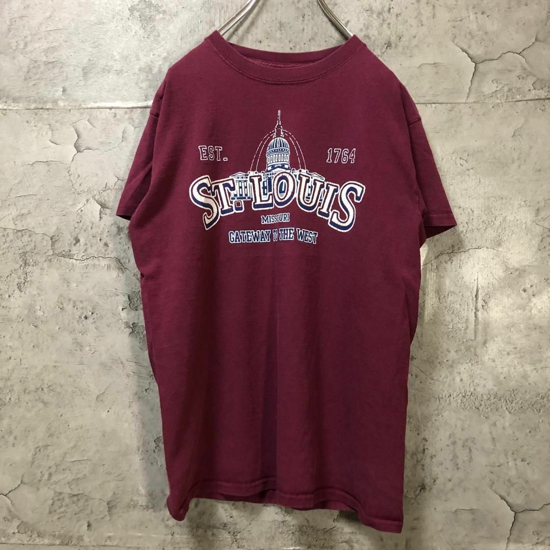 St Louis Gateway West アメリカ輸入 アーチ Tシャツ メンズのトップス(Tシャツ/カットソー(半袖/袖なし))の商品写真