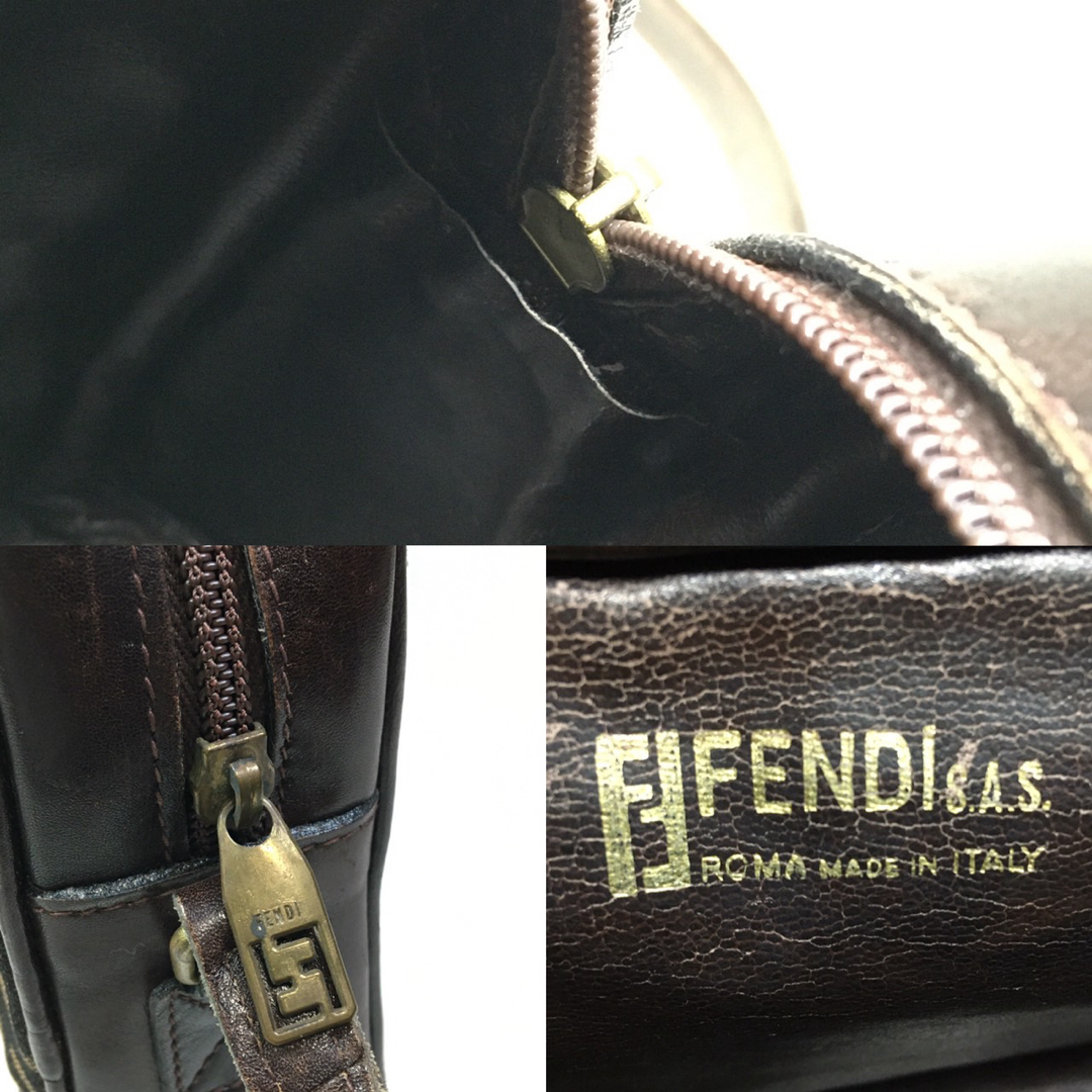 FENDI(フェンディ)のフェンディ　ズッカ柄　ヴィンテージ　ショルダーバッグ レディースのバッグ(ショルダーバッグ)の商品写真