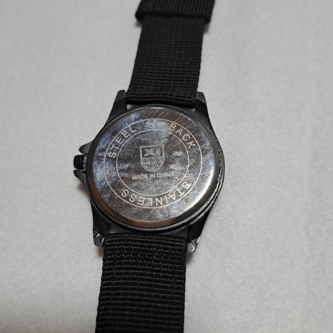 腕時計　時計　腕　ブラック　仕事　お出掛け　プライベート　旅行　修学旅行 メンズの時計(腕時計(アナログ))の商品写真