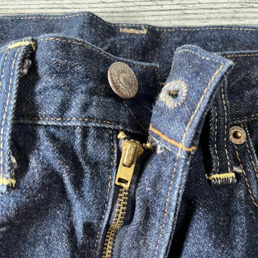 Levi's(リーバイス)のリーバイス501zxxストレートデニムUSA製ジッパーW32L34赤耳BIGE メンズのパンツ(デニム/ジーンズ)の商品写真