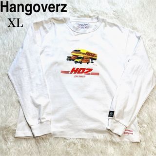 【ハングオーバーズ】Hangoverz HOZ ロング Tシャツ　ＸＬ　ゆるだぼ(Tシャツ/カットソー(半袖/袖なし))