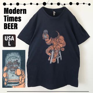 モダンタイムスビール/MODERN TIMES BEER★宇宙飛行士Tシャツ(Tシャツ/カットソー(半袖/袖なし))