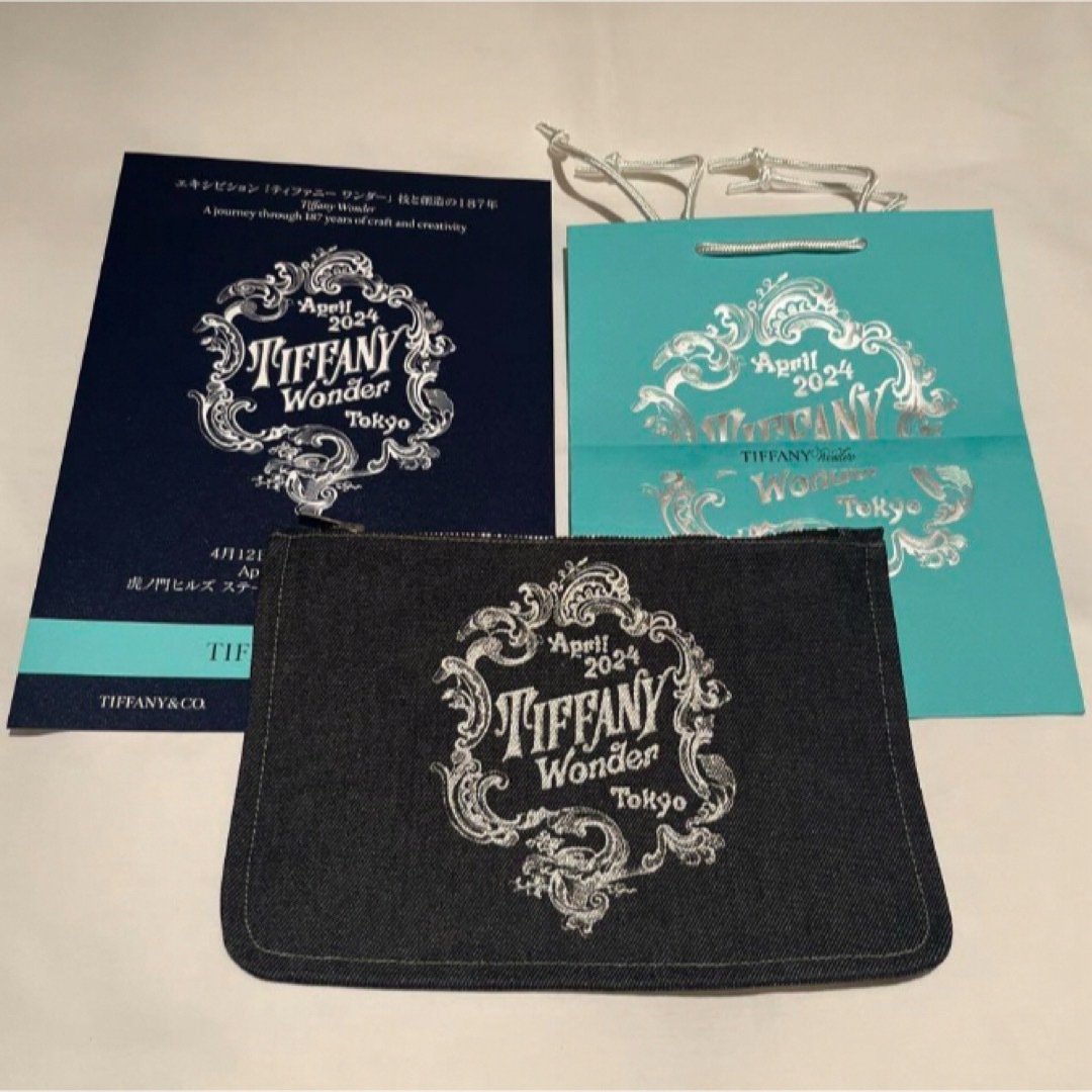 Tiffany & Co. - ♡ティファニーワンダー展♡ 会場限定ポーチの Tiffany & Co. - ♡ティファニーワンダー展♡ 会場限定ポーチの