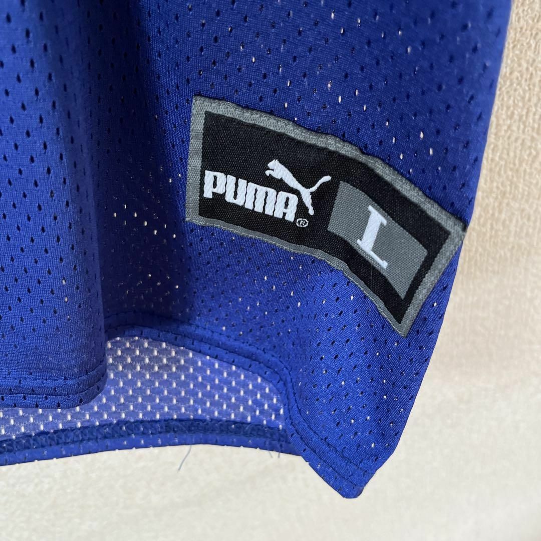 PUMA(プーマ)のN2 NFL GIANTS 31SEHORNゲームシャツ半袖Ｌメンズ PUMA製 スポーツ/アウトドアのスポーツ/アウトドア その他(アメリカンフットボール)の商品写真