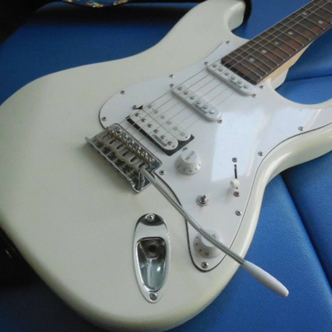 エレキギター ギター BASKER'S BST-STANDARD ホワイト 白 楽器のギター(エレキギター)の商品写真