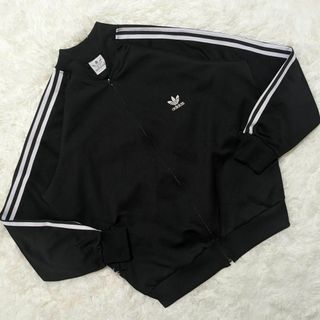 アディダス(adidas)の激レア 極美品 70s80s アディダスATPトラックジャケットUSA製黒白XL(ジャージ)