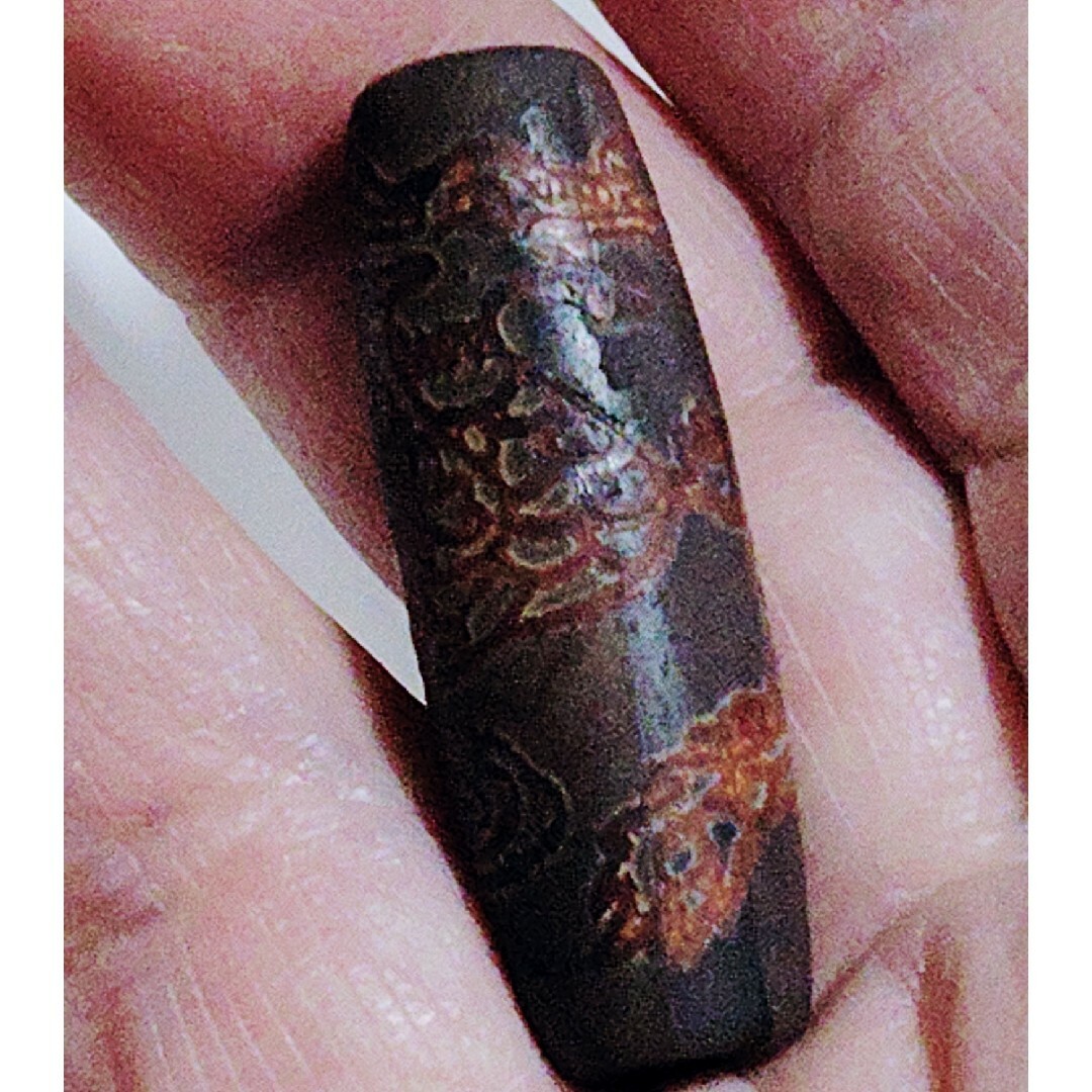 空ハンドメイド໒꒱.+天珠のルドラクシャブレスレット ハンドメイドのアクセサリー(ブレスレット/バングル)の商品写真