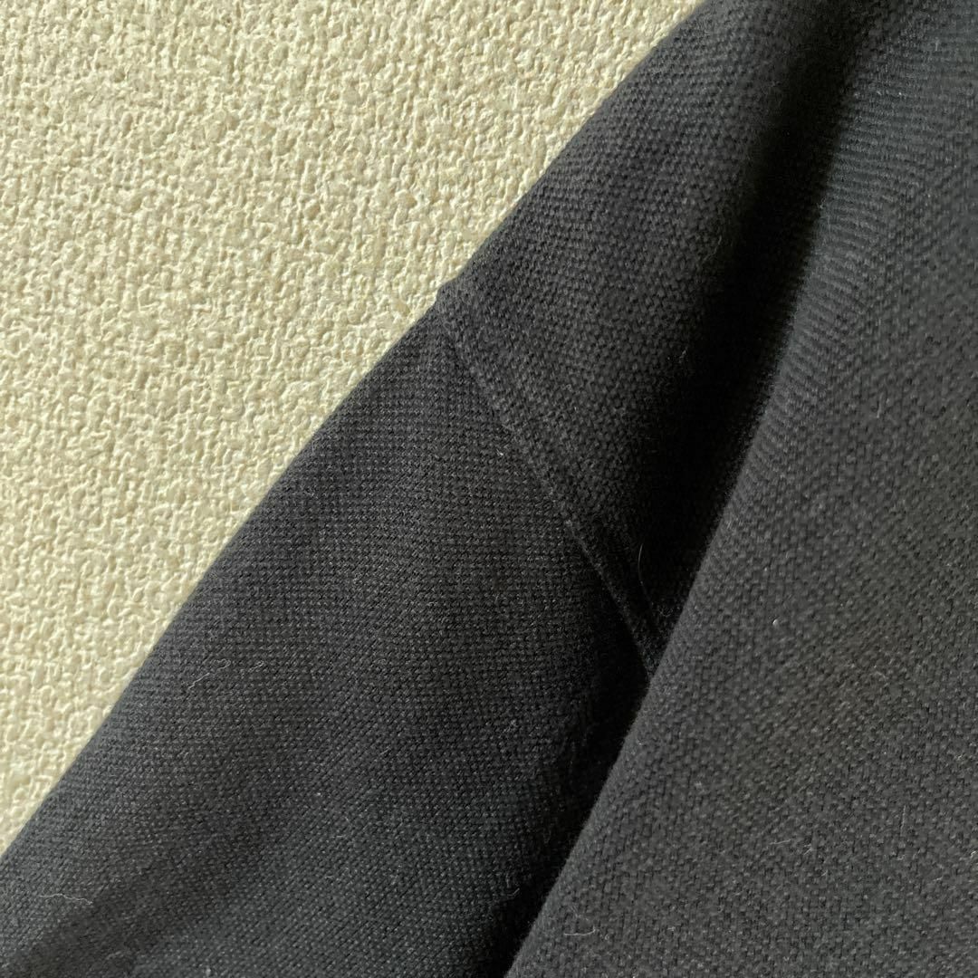 FRED PERRY(フレッドペリー)のY1 FRED PERRY ポロシャツ　刺繍パターン柄　半袖　Ｌメンズ 黒系 メンズのトップス(ポロシャツ)の商品写真