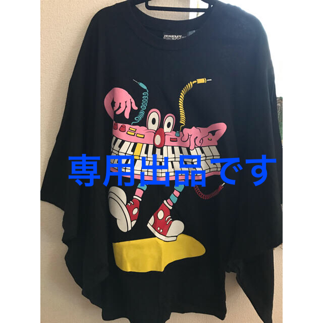 JEREMY SCOTT(ジェレミースコット)のJEREMY SCOTT 着物スリーブT ※着画あり メンズのトップス(Tシャツ/カットソー(半袖/袖なし))の商品写真