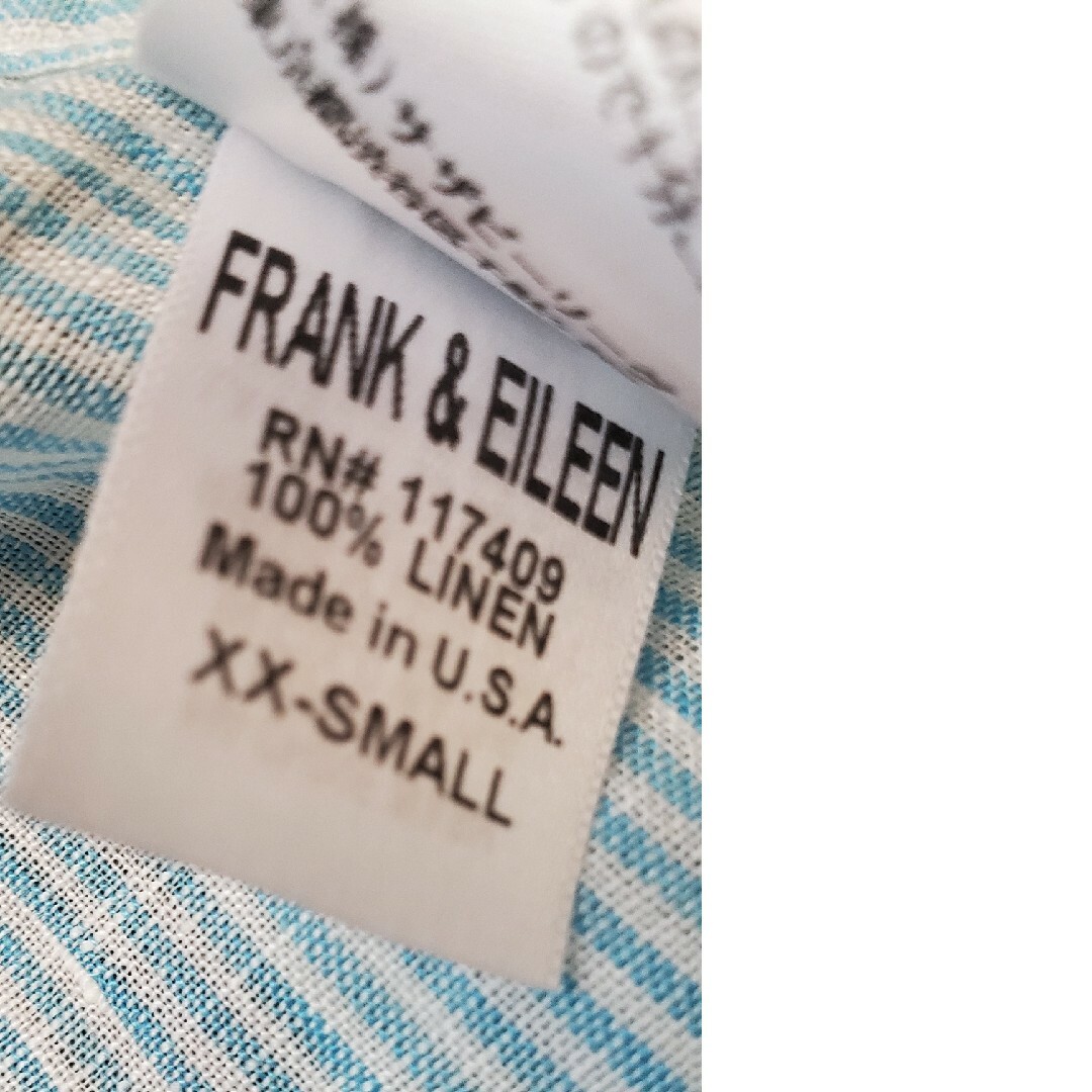 Frank&Eileen(フランクアンドアイリーン)のフランク&アイリンロンHaman別注ストライプシャツ レディースのトップス(シャツ/ブラウス(長袖/七分))の商品写真
