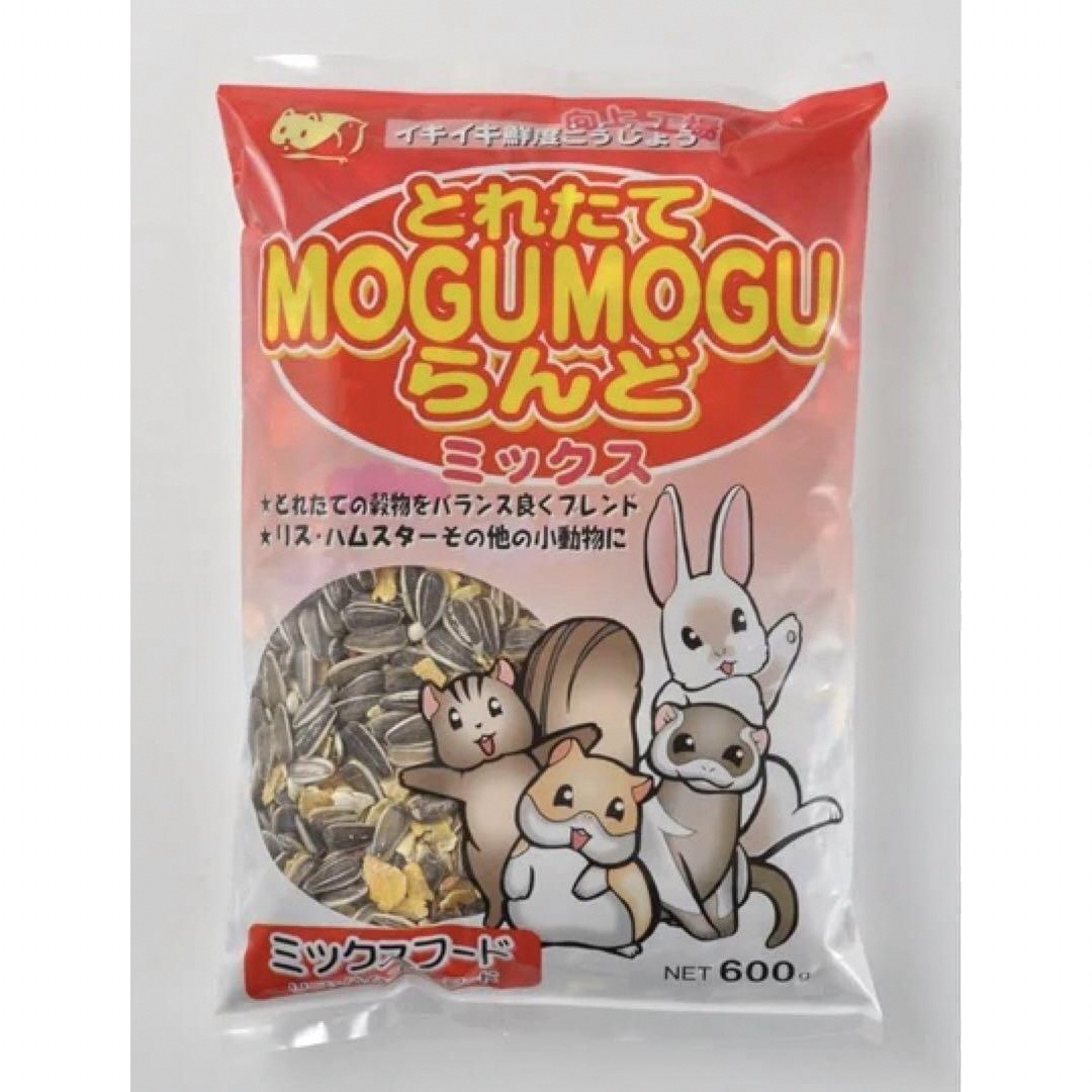 Kurose Pet Food(クロセペットフード)のとれたてモグモグらんど ミックスフード ６００ｇとプチ豆腐　2Pセット その他のペット用品(小動物)の商品写真