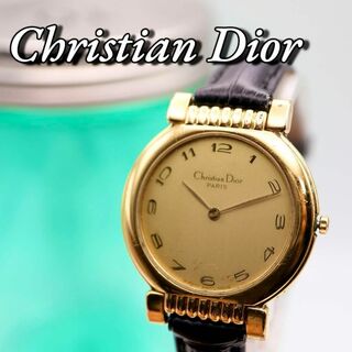 クリスチャンディオール(Christian Dior)のChristian Dior ゴールド クォーツ レディース腕時計 523(腕時計)