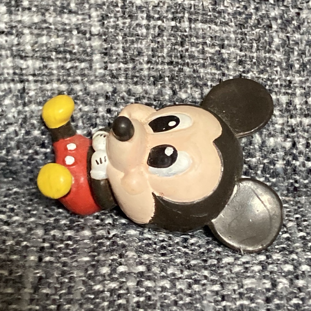 Disney(ディズニー)の平成レトロ　ディズニー　Disney ミッキーマウス　ミニチュア　指人形　雑貨　 エンタメ/ホビーのおもちゃ/ぬいぐるみ(キャラクターグッズ)の商品写真