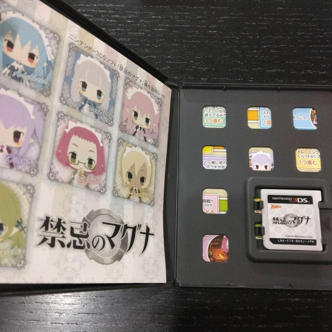 ニンテンドー3DS(ニンテンドー3DS)の禁忌のマグナ エンタメ/ホビーのゲームソフト/ゲーム機本体(携帯用ゲームソフト)の商品写真