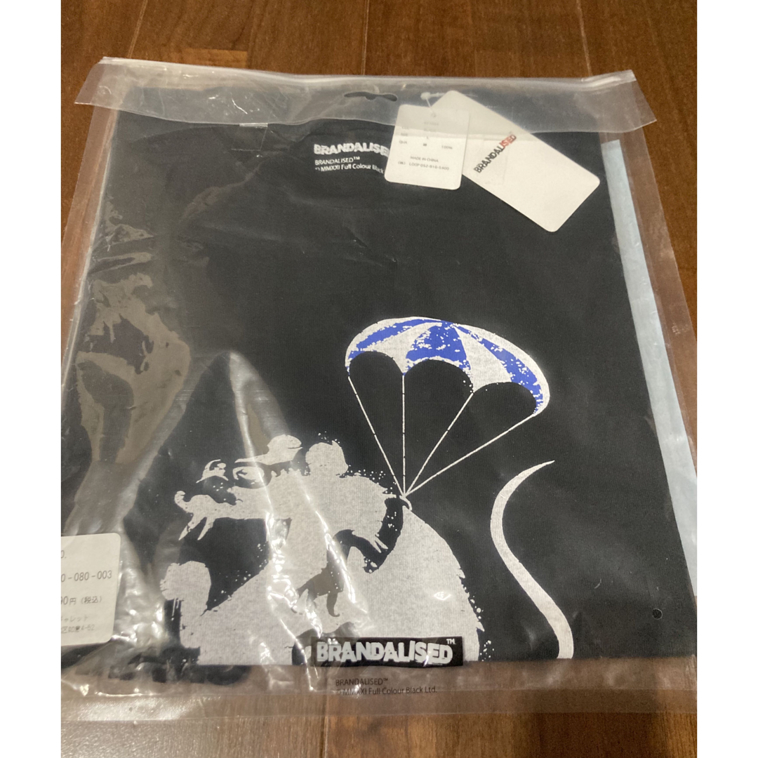 JUGLANS(ユグランス)の新品ＪＵＧＬＡＮＳ　Banksy Ball Parachute Rat-Ｔシャツ メンズのトップス(Tシャツ/カットソー(半袖/袖なし))の商品写真