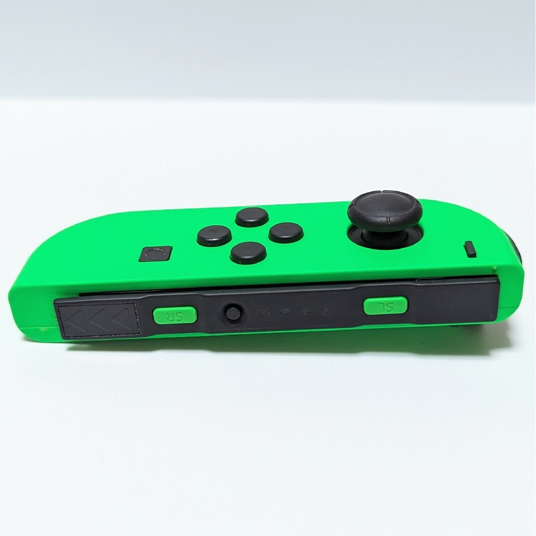 ②【ジャンク品】Joy-Con　ネオングリーン　ネオンピンク エンタメ/ホビーのゲームソフト/ゲーム機本体(その他)の商品写真