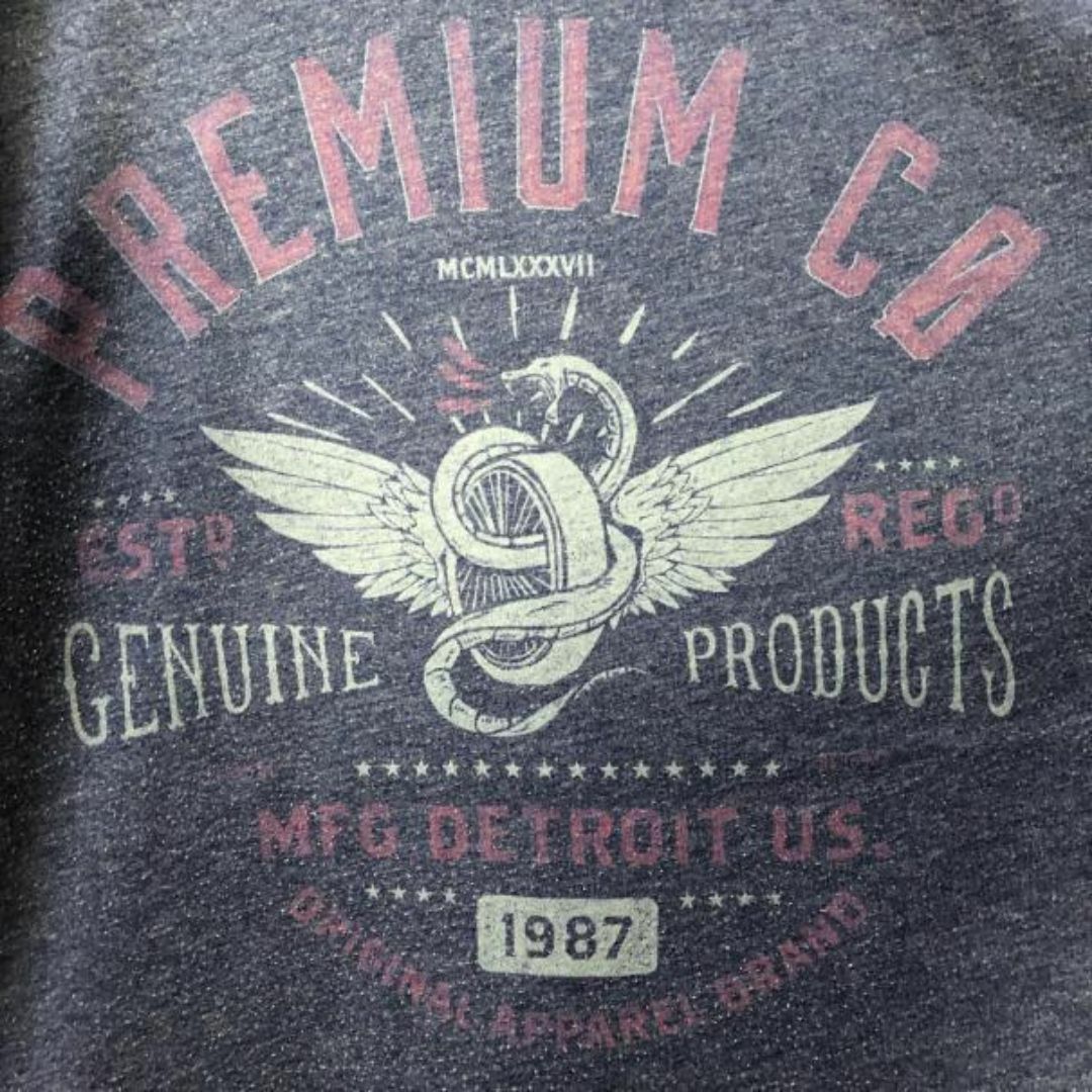 PREMIUM C0 ヘビ USA輸入 雰囲気抜群 Tシャツ メンズのトップス(Tシャツ/カットソー(半袖/袖なし))の商品写真