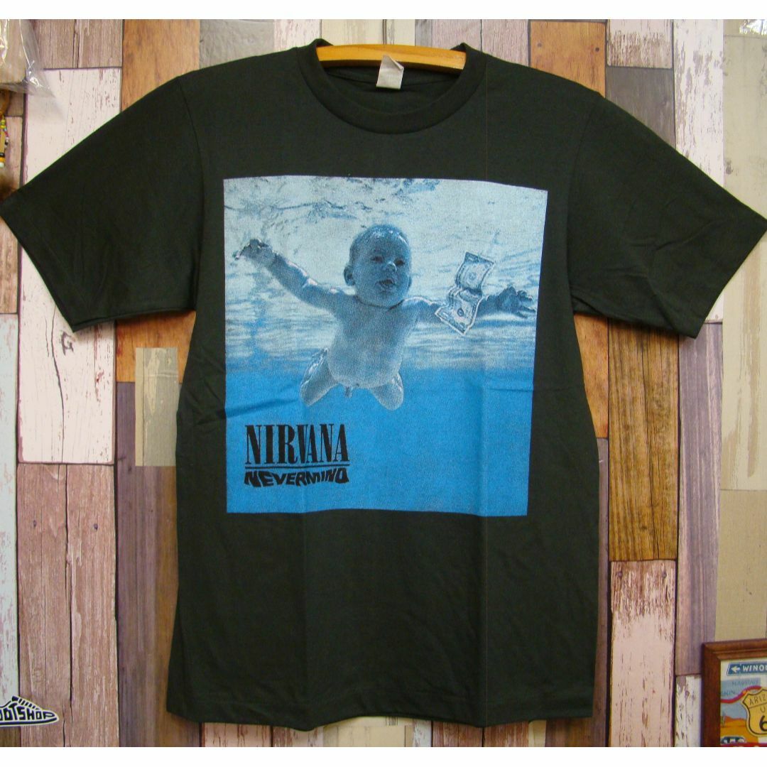 XL★新品 ネバーマインド【Nirvana】ニルヴァーナ★バンドTシャツ メンズのトップス(Tシャツ/カットソー(半袖/袖なし))の商品写真