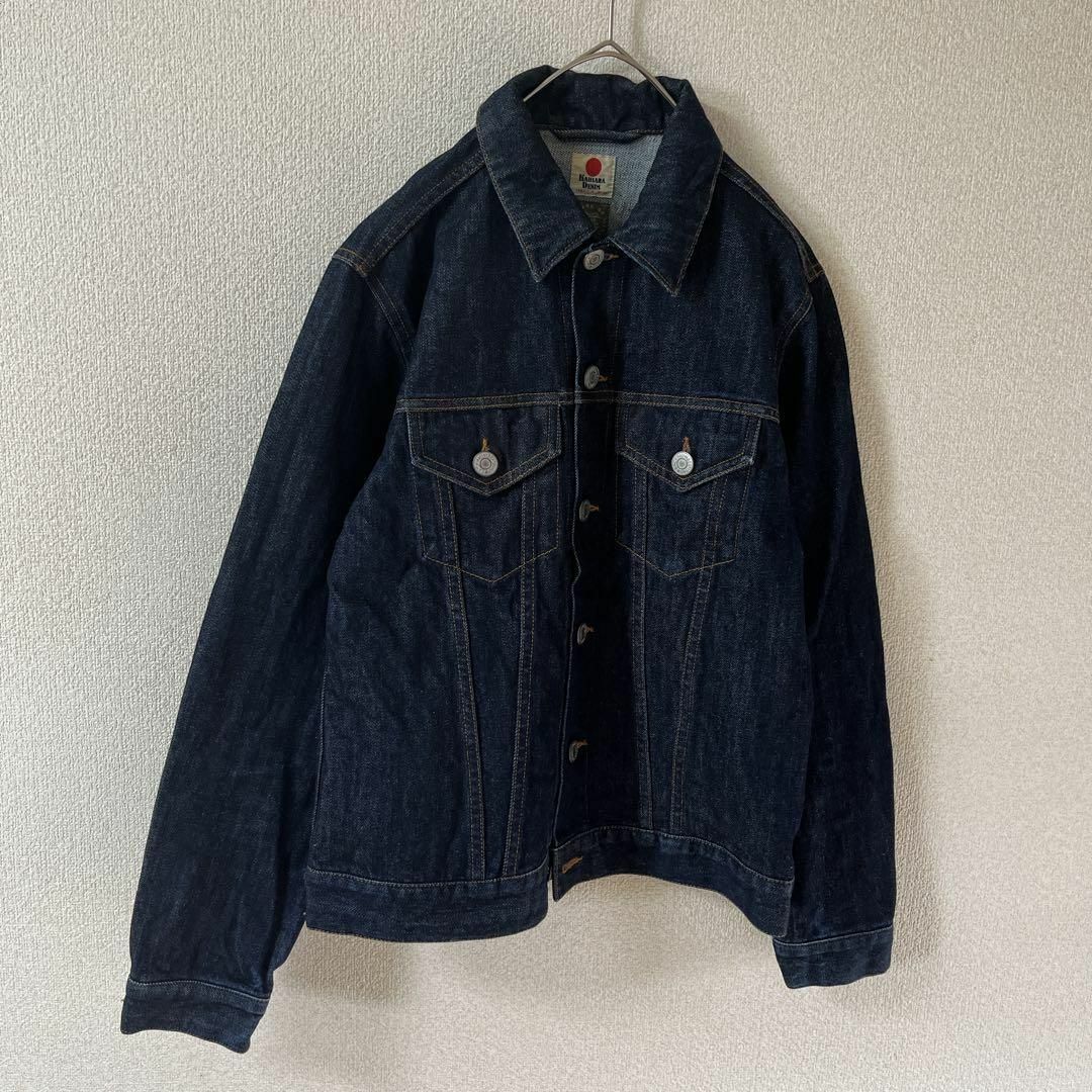 V3 KAIHARA DENIM デニムジャケット　ジャパニーズデニム　Sメンズ メンズのジャケット/アウター(Gジャン/デニムジャケット)の商品写真