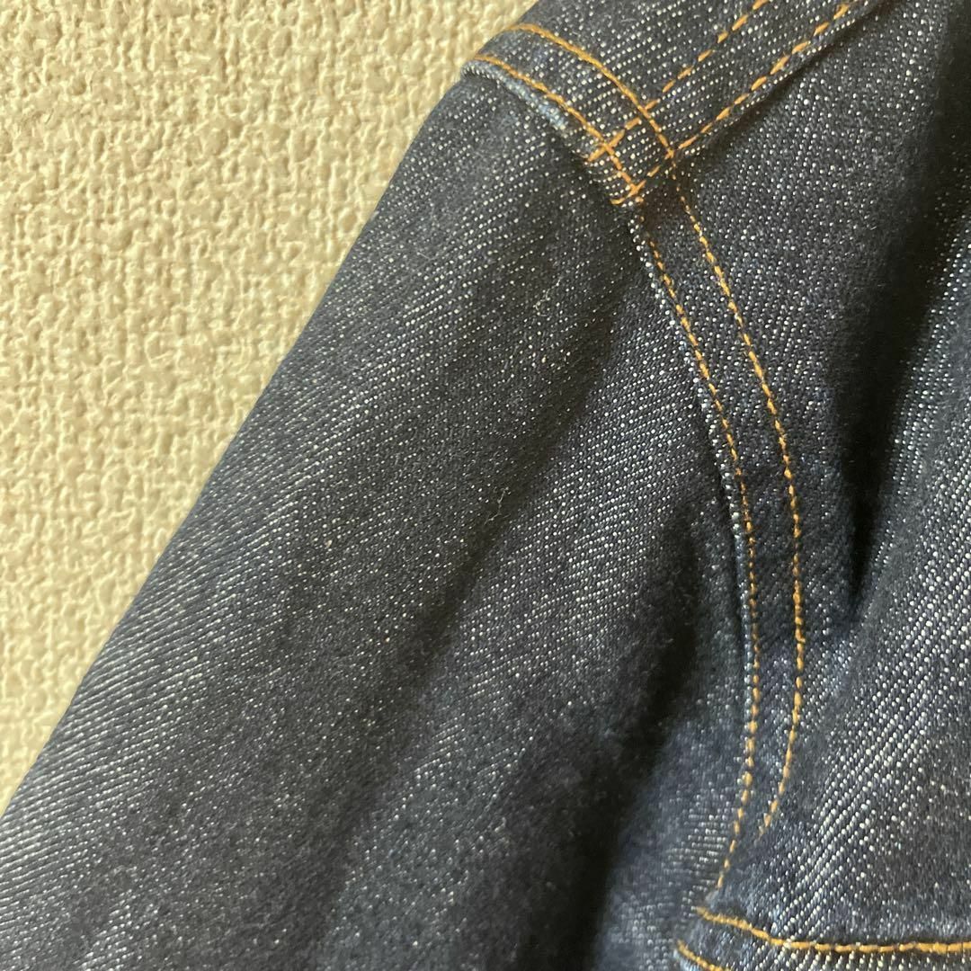 V3 KAIHARA DENIM デニムジャケット　ジャパニーズデニム　Sメンズ メンズのジャケット/アウター(Gジャン/デニムジャケット)の商品写真