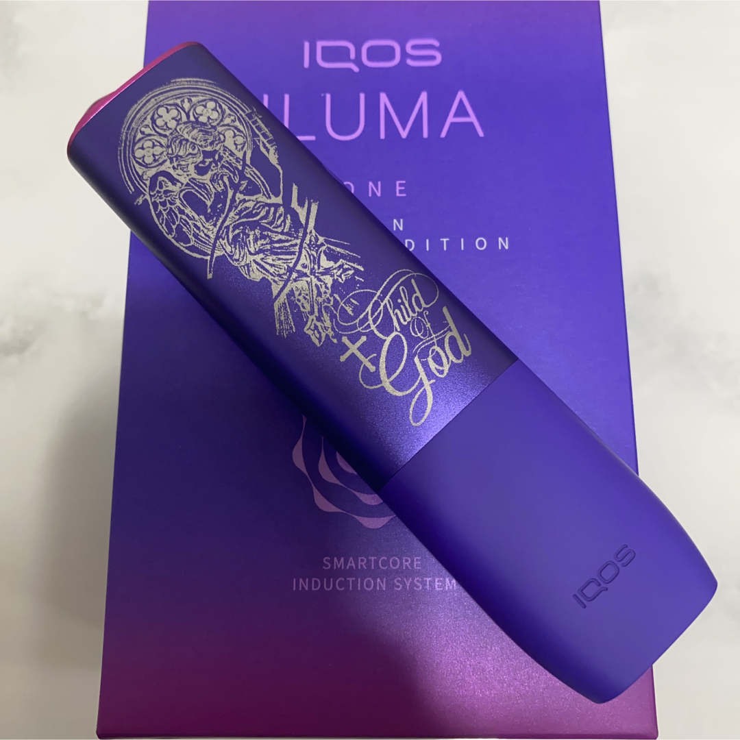 IQOS(アイコス)のiQOS ILUMAONE イルマワン CHILD of God 神の子 ネオン メンズのファッション小物(タバコグッズ)の商品写真