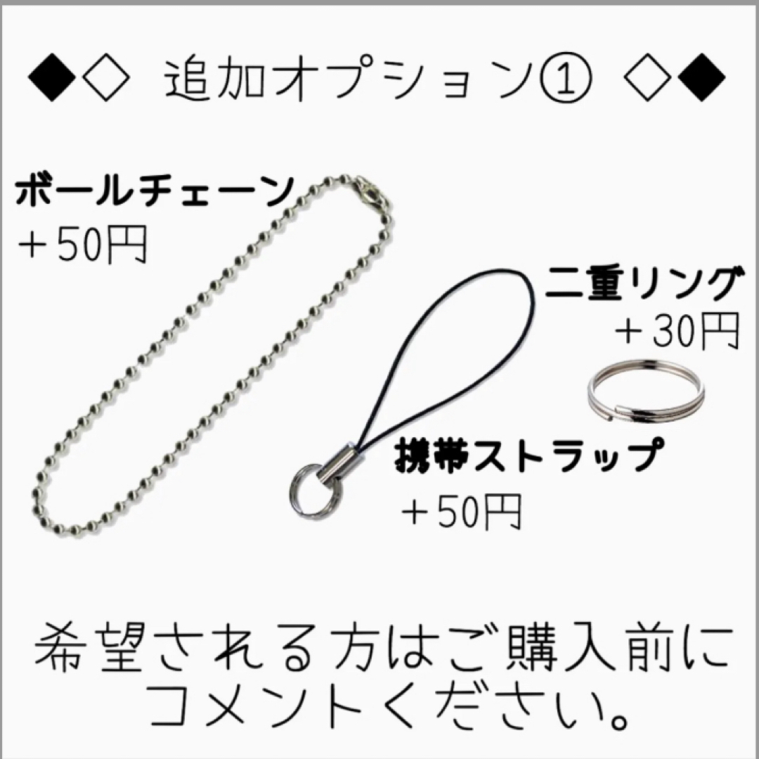 【過去の作品 No.5】迷子札 ネームタグ キーホルダー ストラップ その他のペット用品(犬)の商品写真