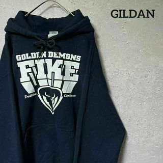 GILDAN ギルダン パーカー GOLDEN DEMONS スポーツ L(パーカー)