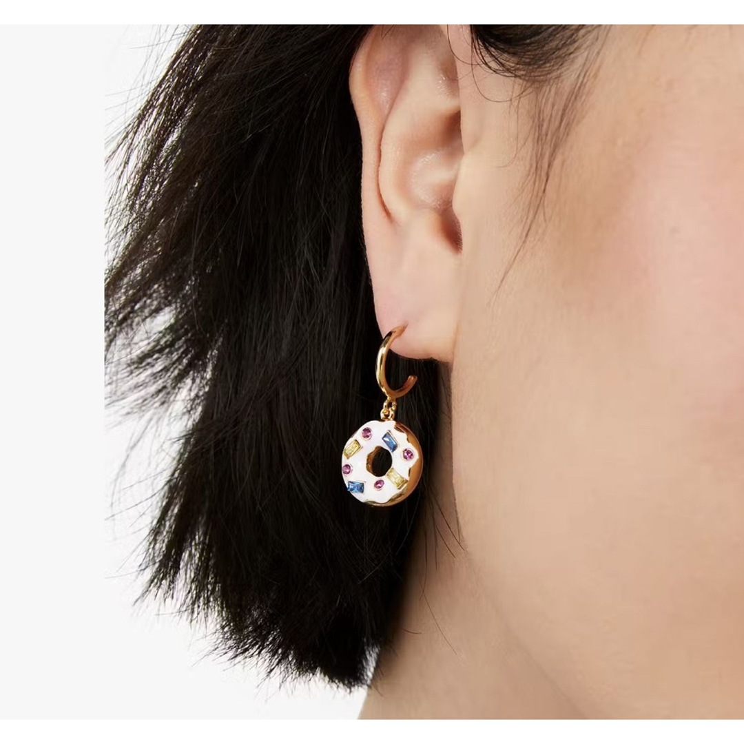 kate spade new york(ケイトスペードニューヨーク)のKate spade New York ピアス 新品 コーヒーブレイクドーナッツ レディースのアクセサリー(ピアス)の商品写真