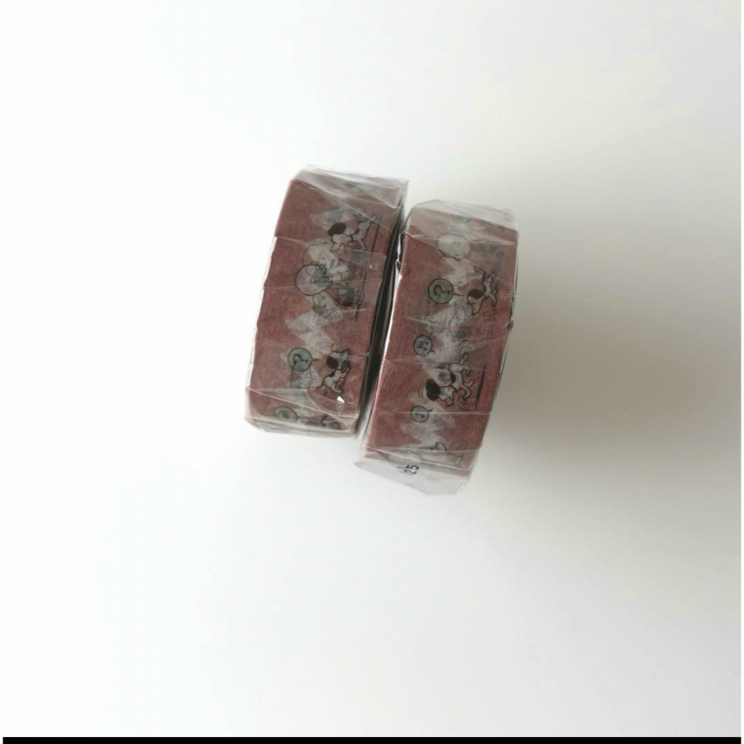 PEANUTS(ピーナッツ)の〈残りわずか〉スヌーピー　ショコラ　軽井沢限定マスキングテープ インテリア/住まい/日用品の文房具(テープ/マスキングテープ)の商品写真