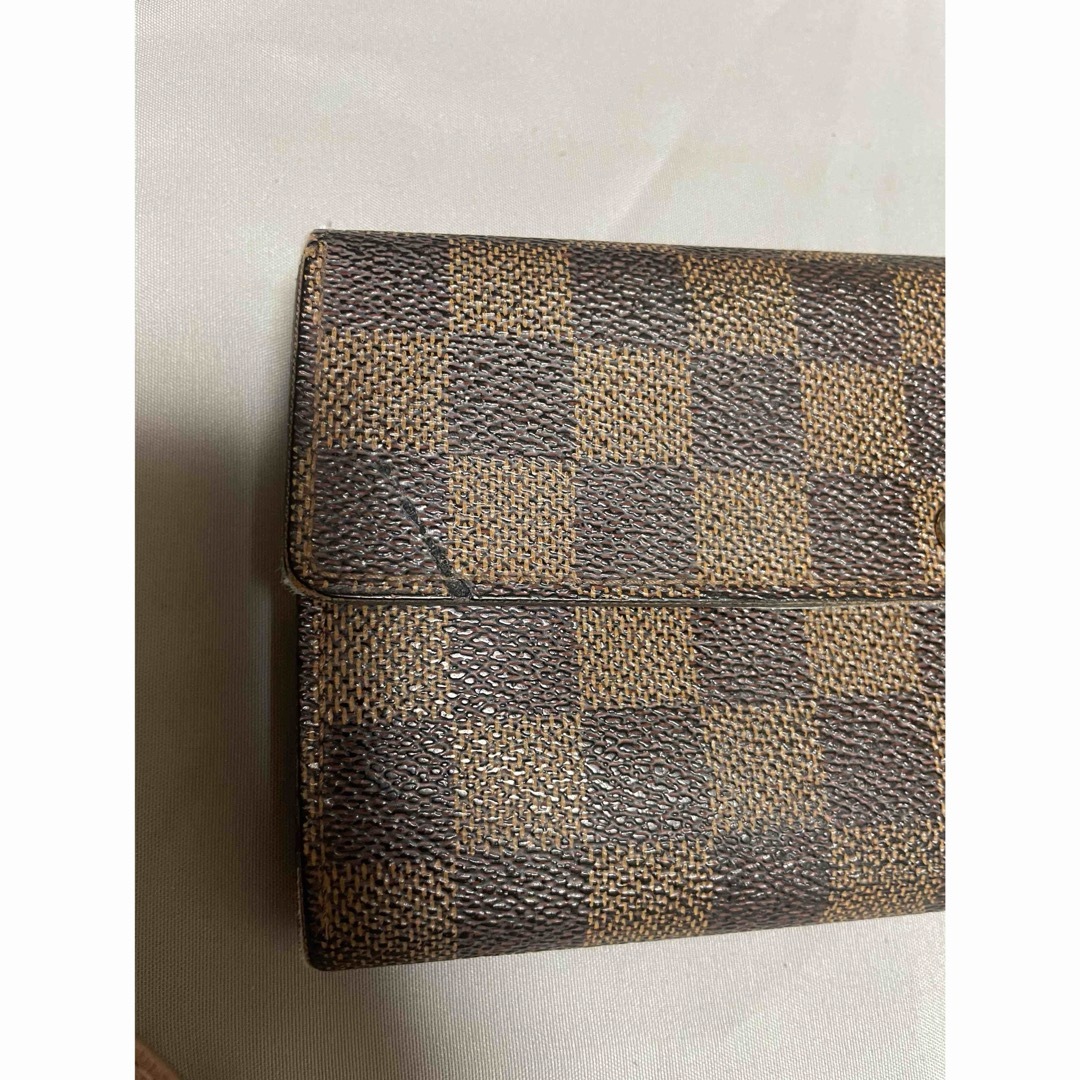 LOUIS VUITTON(ルイヴィトン)の値下げしました！LV ルイヴィトン　長財布　ダミエ レディースのファッション小物(財布)の商品写真