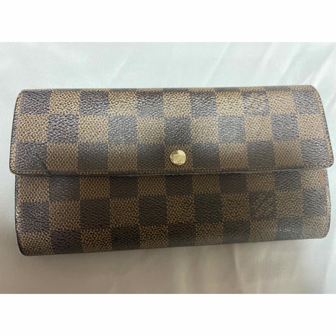 LOUIS VUITTON(ルイヴィトン)の値下げしました！LV ルイヴィトン　長財布　ダミエ レディースのファッション小物(財布)の商品写真