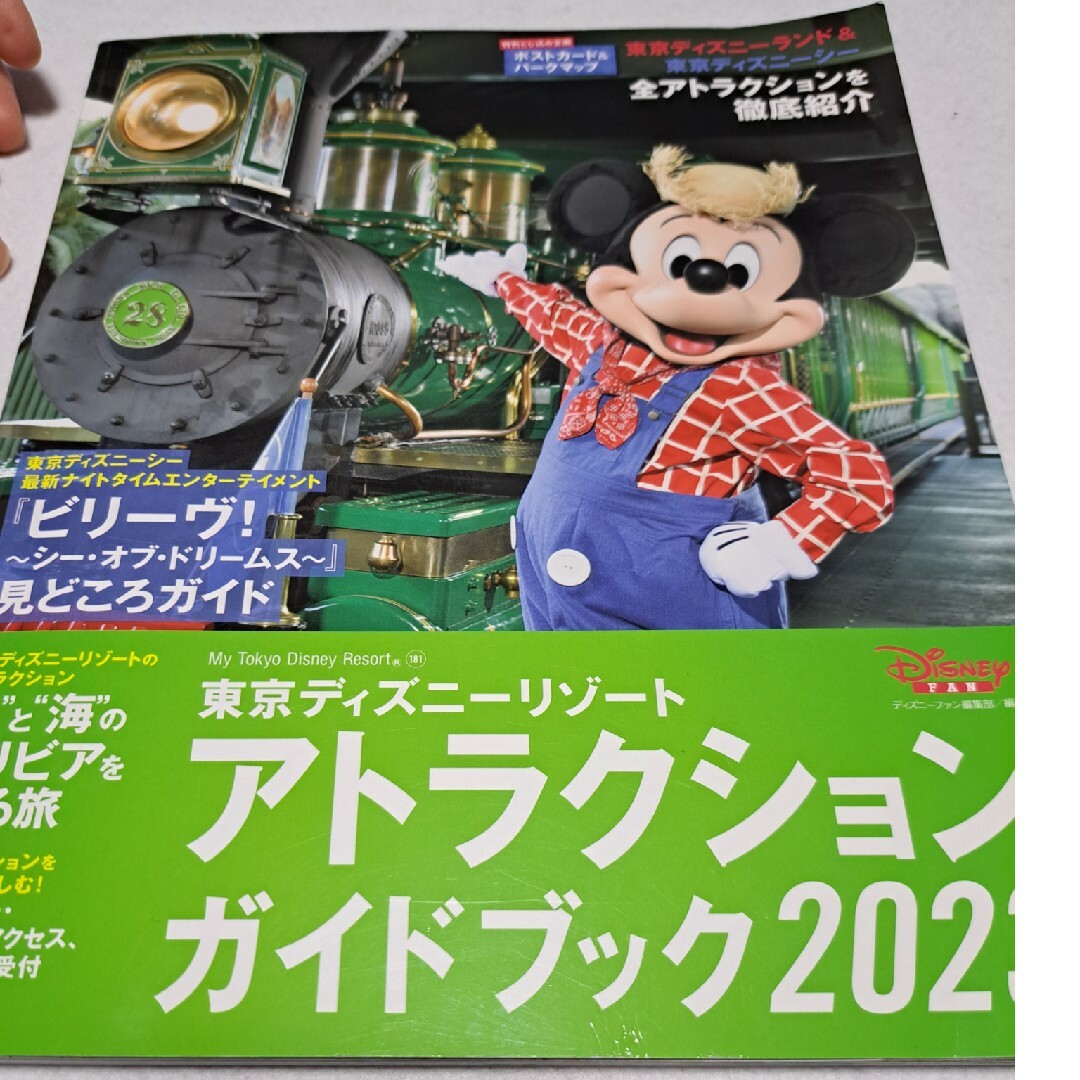 東京ディズニーリゾートアトラクションガイドブック エンタメ/ホビーの本(地図/旅行ガイド)の商品写真