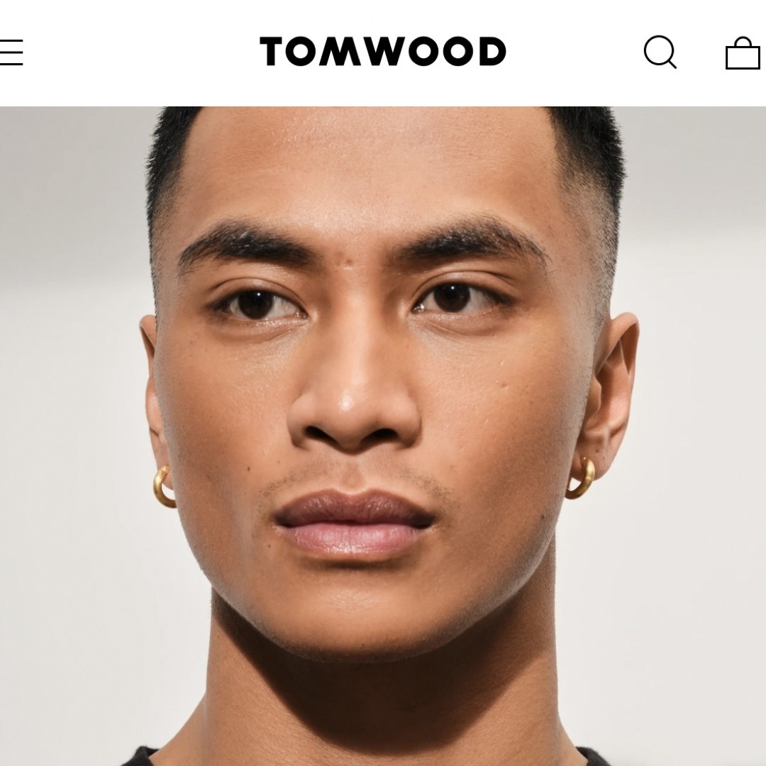 TOM WOOD(トムウッド)の新品 TOMWOOD トムウッド ピアス クラシック フープ シック メンズのアクセサリー(ピアス(両耳用))の商品写真