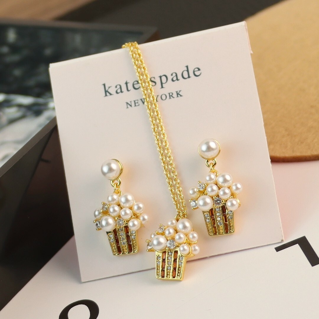 kate spade new york(ケイトスペードニューヨーク)の【新品♠️本物】ケイトスペード ポップコーン ネックレス レディースのアクセサリー(ネックレス)の商品写真