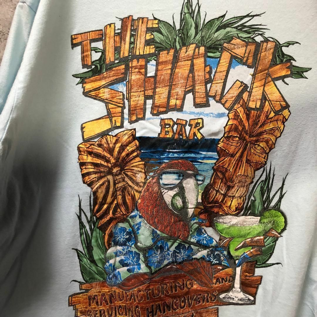 THE SHACK BAR オウム ハワイ ビーチ アニマル Tシャツ メンズのトップス(Tシャツ/カットソー(半袖/袖なし))の商品写真