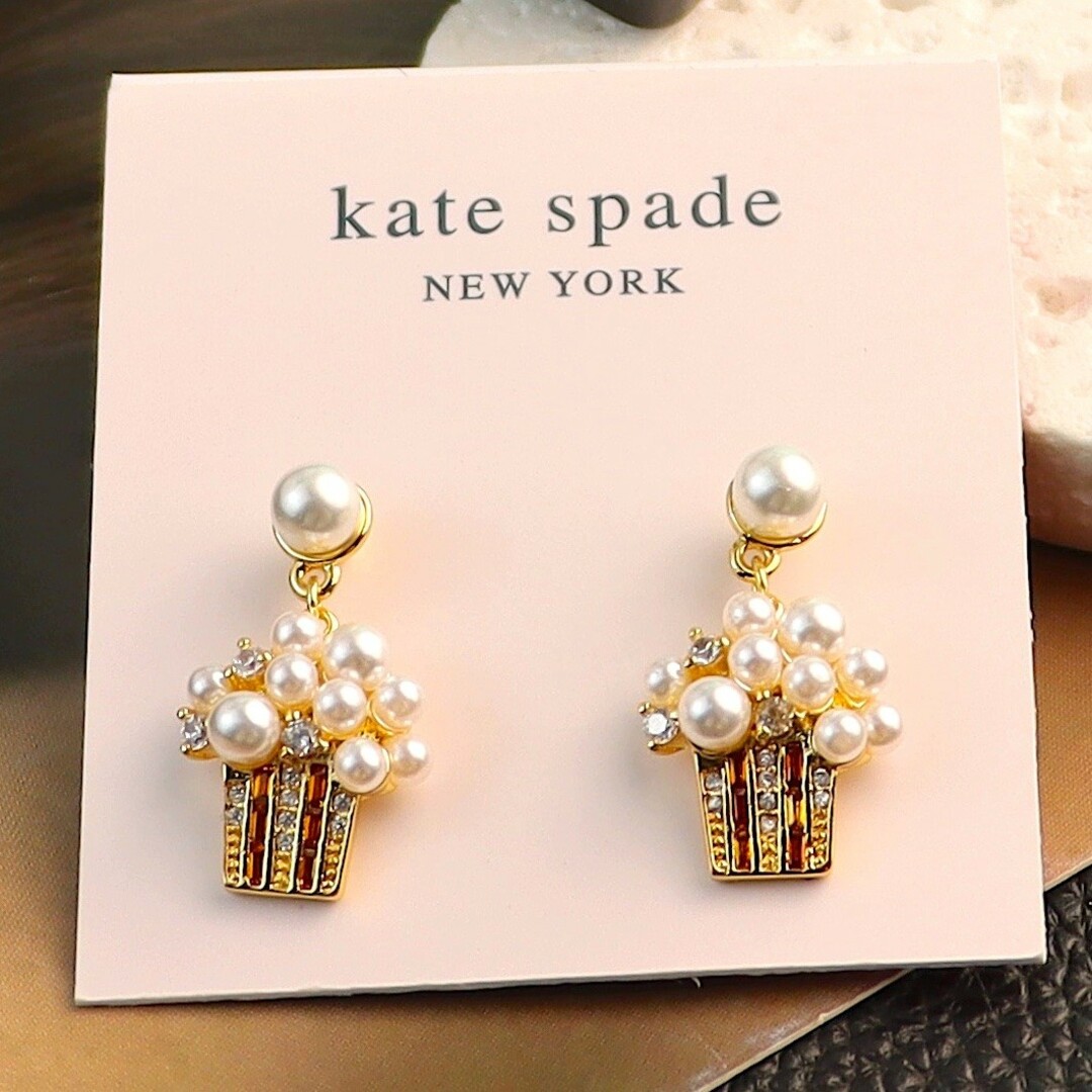 kate spade new york(ケイトスペードニューヨーク)の【新品♠️本物】ケイトスペード ポップコーン ピアス レディースのアクセサリー(ピアス)の商品写真