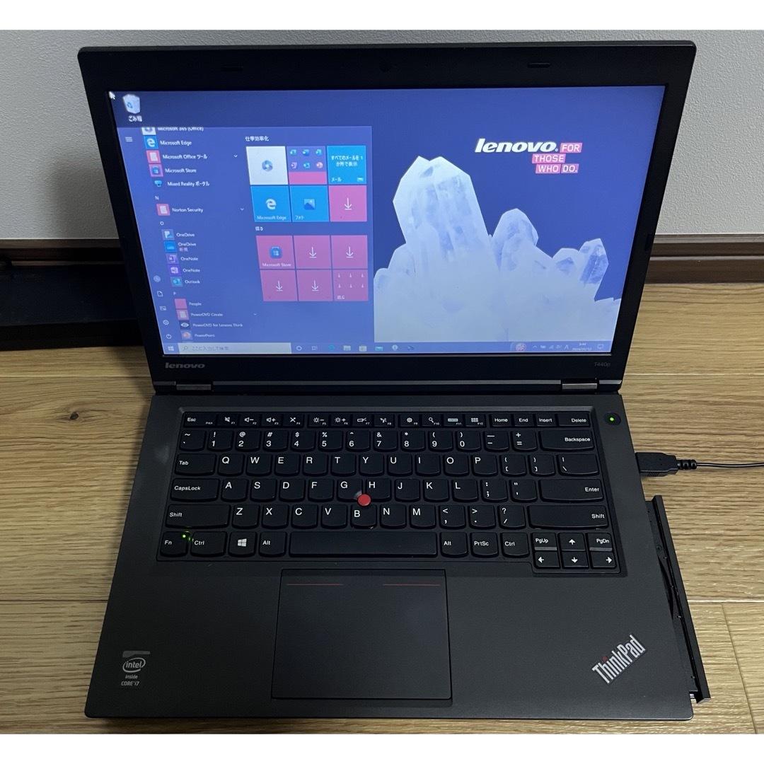 Lenovo(レノボ)のlenovo T440p i7 スマホ/家電/カメラのPC/タブレット(ノートPC)の商品写真